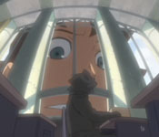 renton's vision with the shrunken school